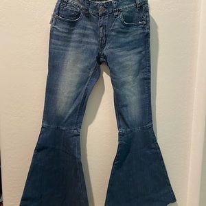 Rock and roll denim jeans